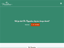 Tablet Screenshot of depizzabus.com
